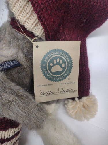 Boyds Bears Muffles T Toastytoes 12" Plush Cat Jointed With Tags - Picture 5 of 6