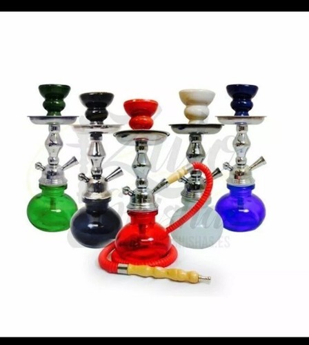 sheesha Hookah Narghila Set Small 11" inch 1 Hose Shisha Pipe  Full Set. - Bild 5 von 5