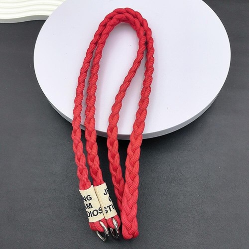 Colorful Strong Three-strand Rope Anti-lost Mobile Phone Lanyard Strap Crossbody - Picture 35 of 35