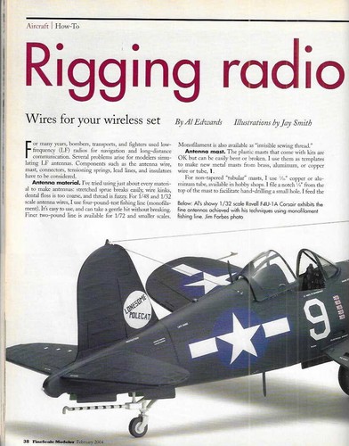 Fine Scale Modeler Feb.04 RAF Tornado Iraq M2A2 Bradley Doolittle Raid Hornet   - Picture 12 of 17