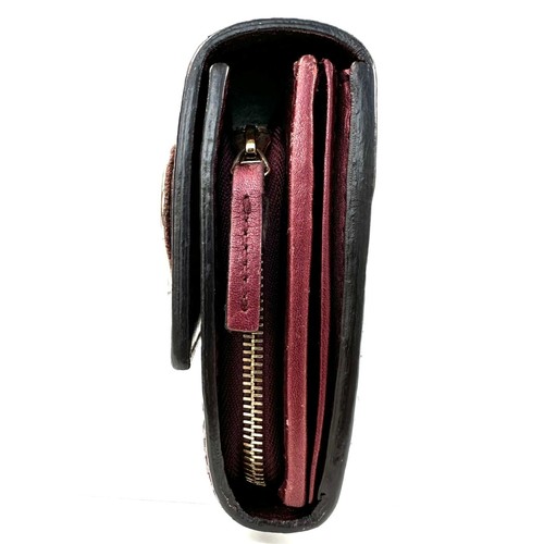 GUCCI Sima Lovely Heart GG Logo Patent Leather Long Bifold Wallet X03-0257 - Bild 6 von 24