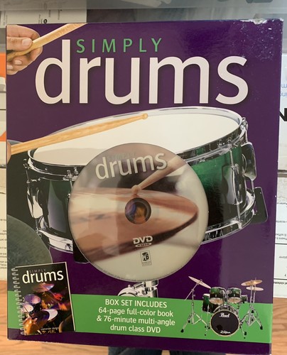Simply Drums 64 Page Book & 76 Minute DVD Over The Total Drumming Course  - Picture 1 of 4