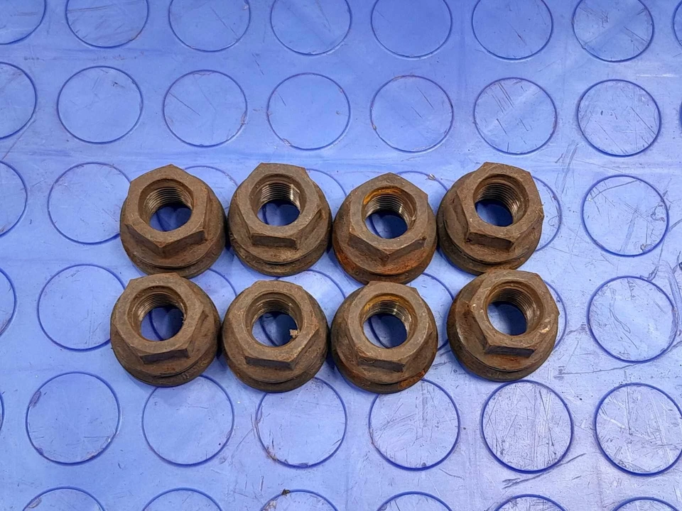 Ford F-250 F-350 F-450 2008-2016 tuercas de rueda 8 piezas originales OEM 2C2Z1012AA Foto 2 de 2