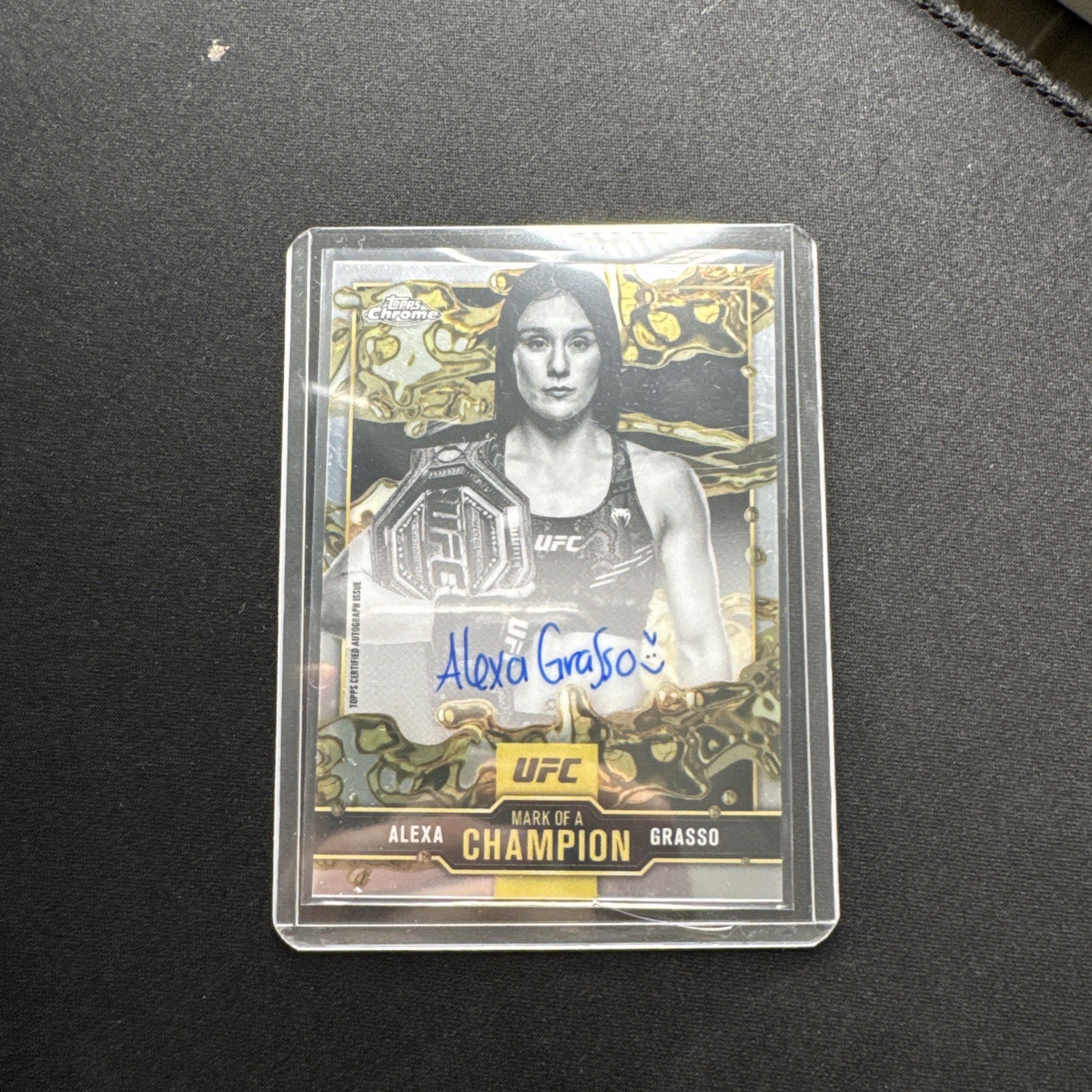 2025 Topps Chrome UFC Alexa Grasso MOC-AG Mint ❄️