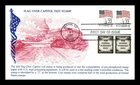 FIRST DAY COVER FLAG OVER CAPITOL TEST STAMP 22 CENT USA 1987 FDC