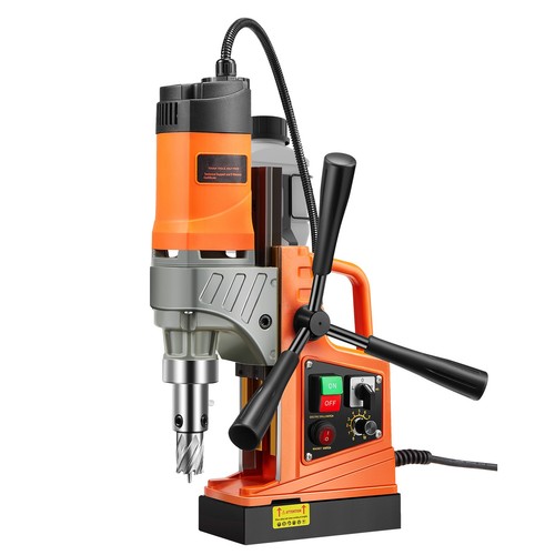 Magnetic Drill 1450W 2810 lbf Portable Mag Drill Press 1.6 in Boring Diameter - Picture 10 of 12