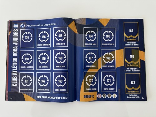 2025 FIFA Club World Cup - FREE Album And TWO Sticker Boxes With 500 Stickers - 第 13/22 張圖片