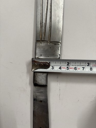 Khyber Robust Antique Khanjar Dagger Spring Rail Vintage Rare Collectible - Picture 3 of 11