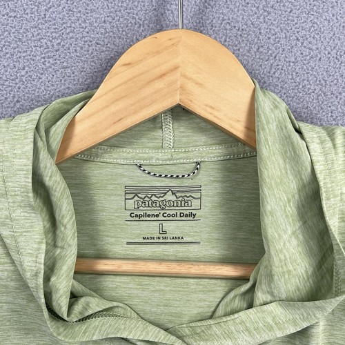 Sudadera con Capucha Patagonia Para Hombre Mediana Manga Larga Pullover con Capucha Exterior Verde - Imagen 11 de 13