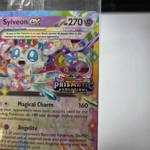 Sealed Sylveon ex Prismatic Evolutions Stamped Promo PRE 041/131 image 2