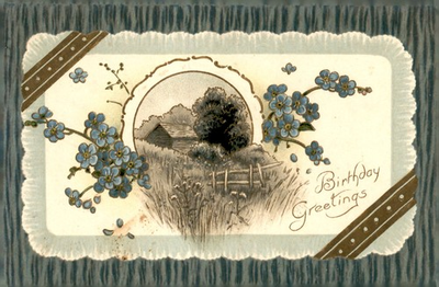 #ad #ad Birthday Greetings 1358 1910 Mankato Kansas Postcard $14.95