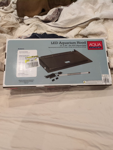 Aqua Culture 20/55 Gallonen Aquariumhaube mit LED-Licht - NV33125 - Bild 2 von 2