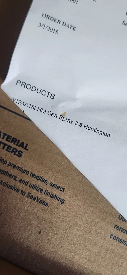 Botas al tobillo SeaVees para mujer 8 5 Huntington Middie Sea Spray gamuza Foto 2 de 4