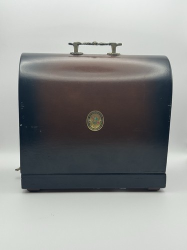 RAR Vintage Singer Sew Handy Modell 20 Nähmaschine/Kinderspielzeug mit Holzkoffer - Bild 15 von 15