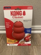 Kong Dog Rubber Chew Toy - Red