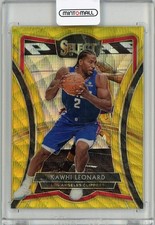 2019-20 Select Prizms Gold Wave 171 Kawhi Leonard