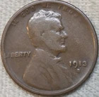 1913 S Lincoln Cent Nice VG.  True Auction. Breaking Up Sets