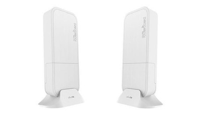 MikroTik 767767 Wireless Wire Pair of wAPG-60ad devices preconfigured for 60 ~E~