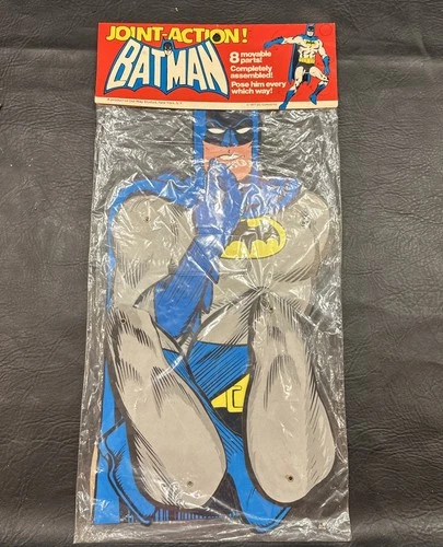 Vintage 1977 DC Joint Action BATMAN Cutout Sealed THE BIG ONE! DC Comics Hero