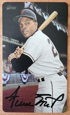 WILLIE MAYS 2019 Topps Heritage High Number 1970 Super Baseball Box Topper #23