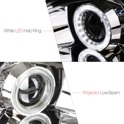 Angel voice 31〜40 Fits ZX AUTO Admiral 04-07 Guide LED Angel-Eye Projector V2