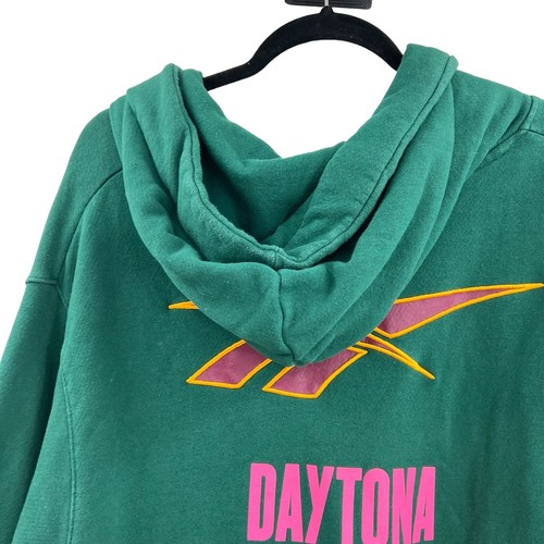 Reebok By Pyer Moss Daytona Hoodie Sweatshirt Grün Größe L - Bild 7 von 15