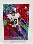 Topps 2025 Topps Finest JUSTIN JEFFERSON RED GEOMETRIC 2/10 VIKINGS SKOL