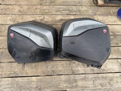 Ducati Multistrada V4 V4S 2021-2024 Rigid Side Panniers Luggage Cases Genuine