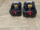 X2 Makita 18v 5ah Battery With Battery Indicator