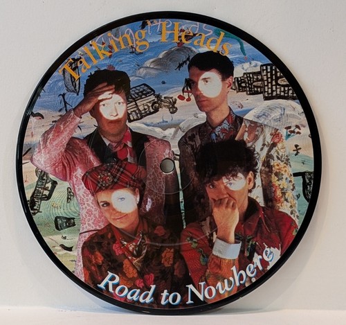 Talking Heads 7'' Picture Disc: "Road To Nowhere", UK Press, 1985, EMI P5530 - Picture 2 of 2