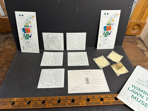Wimbledon Tennis Prospekte 1993, 5 Tickets usw. - Bild 12 von 12