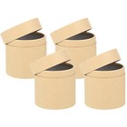 4 Pcs Coffee Jars Home Tea Canister Storage Containers for Loose