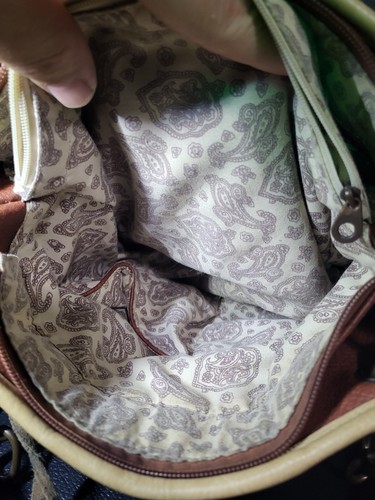 Blazin Roxx Western Mujer Cartera Zapoteca Bolso Cubo Oculto Marrón Turquesa - Imagen 18 de 20