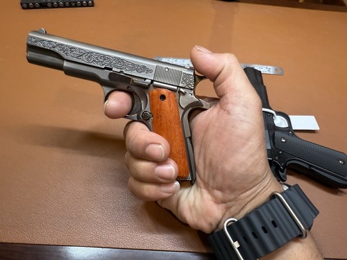 1:2 Colt M1911A1 Model Metal Toy Gun w Clip Alloy army Special edition 1911 rare - Picture 11 of 14