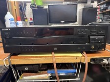 Sony CD SACD Player 5 disc Changer CDP-CA7ES Working w issues - Read Please