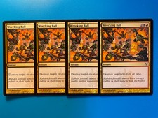 MTG 4x Wrecking Ball # 139 Dissension Pauper Modern Magic the Gathering x4 NM