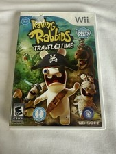 Raving Rabbids: Travel in Time Party Video Game Nintendo Wii Ubisoft Complete