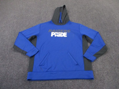 MTSU Blue Raiders Hoodie Sweatshirt Mens L Nike Pride Logo Football Sport Active