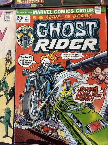 (30) Horror Sci-Fi Comic Lot DC Marvel Logan’s Run Star Wars Ghost Rider LOOK!! - Picture 7 of 13