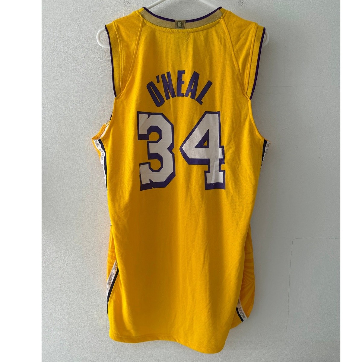 Los Angeles Lakers Shaquille O'Neal Links Marketing Group Jersey NBA Tank XL View 3