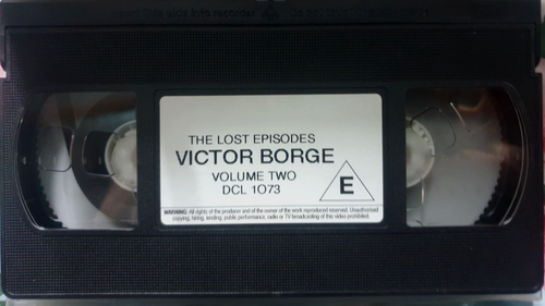 Cinta de video VHS Victor Borge - Los episodios perdidos - Volumen 2 dos 1995 53 minutos - Imagen 3 de 3