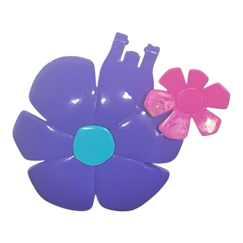 Polly Pocket Flower Fairies Flying School Replacement Petal Purple Vintage 2001