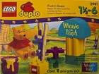 Vintage Lego DUPLO 2981 Winnie the Pooh  1999 NEW Unopened 8PC Set 1.5-6Y