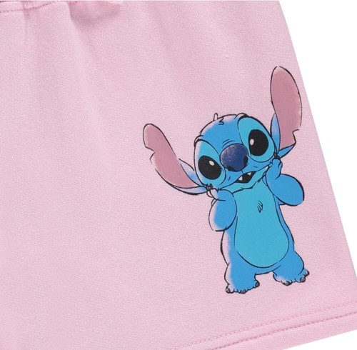 DISNEY Girls Lilo and Stitch Shorts- Little and Big Girls Sizes 4-16 - Picture 13 of 17