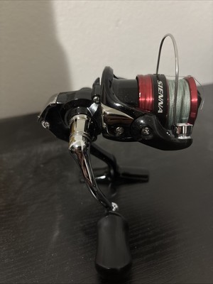 Shimano Sienna 1000 Spinning Reel with Line No Box Excellent Condition