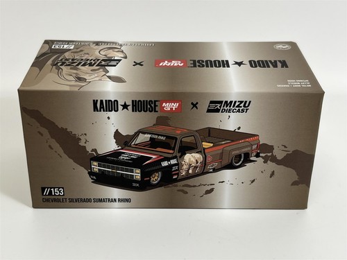 Chevrolet Silverado Sumatran Rhino Kaido House Mizu Diecast 1:64 KHMG153 - Imagen 11 de 11