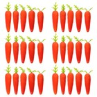  30 künstliche Karotten zur Osterdekoration, 7,5 x 1,6 cm große, realistische