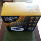 Gadget Shop Night Time Memo Clock New & Unused In Box
