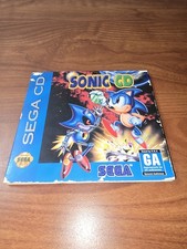 Sega CD Sonic CD Not for Resale 1993 Tested And Working!