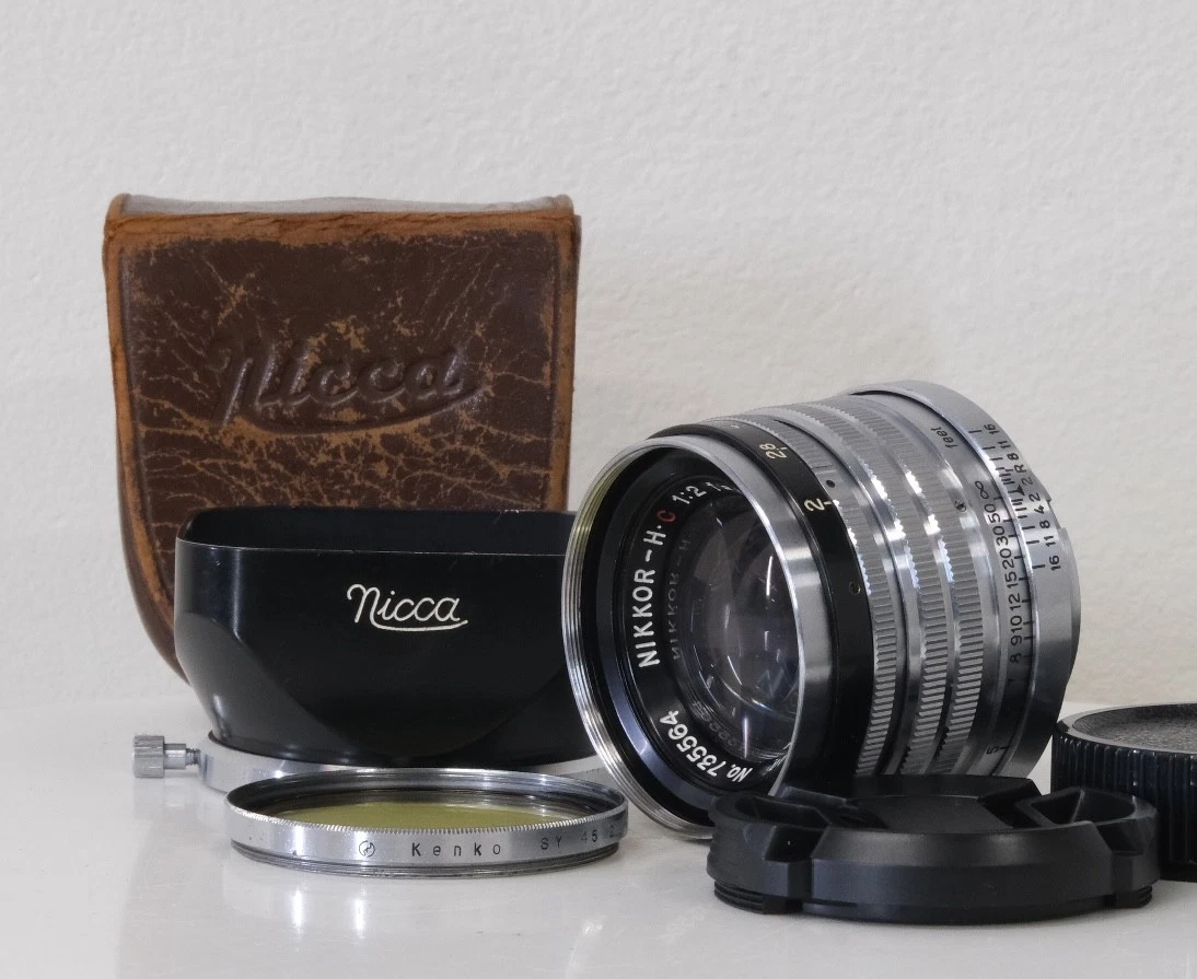 Nikon f/2 Camera Lenses 50mm Focal for sale - eBay